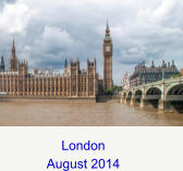 London August 2014