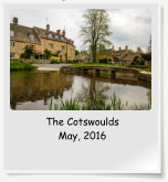 The Cotswoulds May, 2016